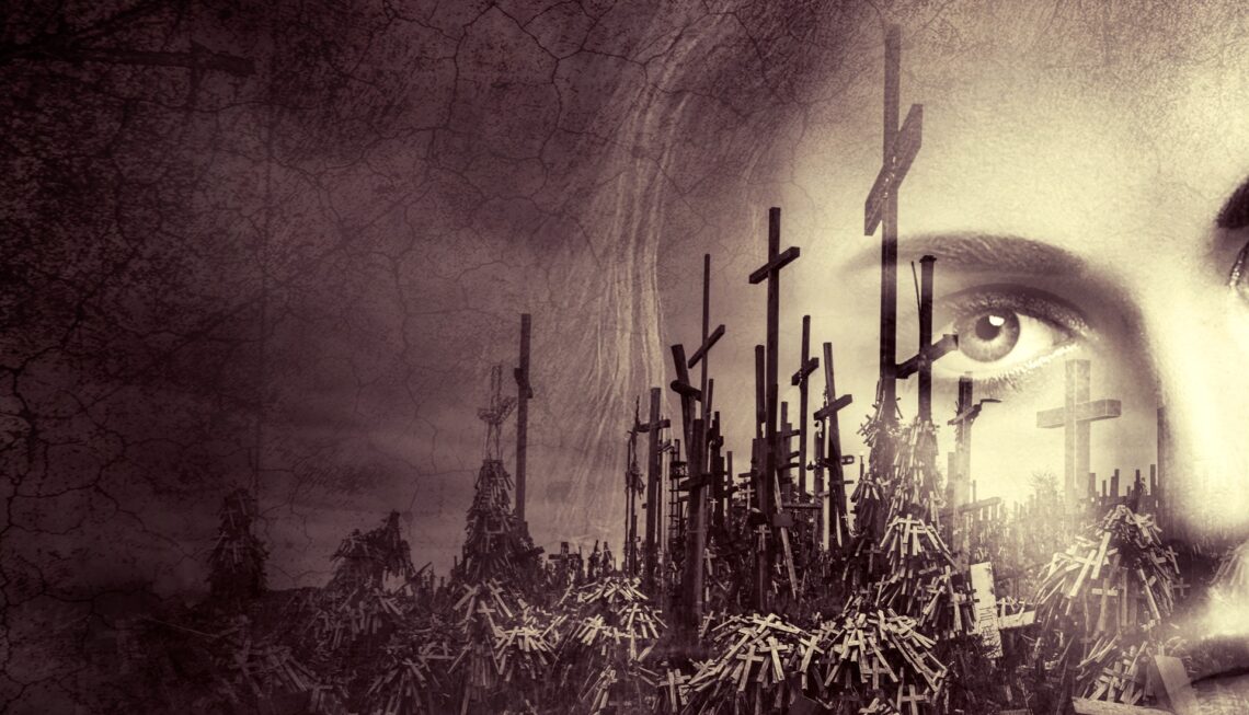 I am the poet of the world wars and walking through the land of tears.